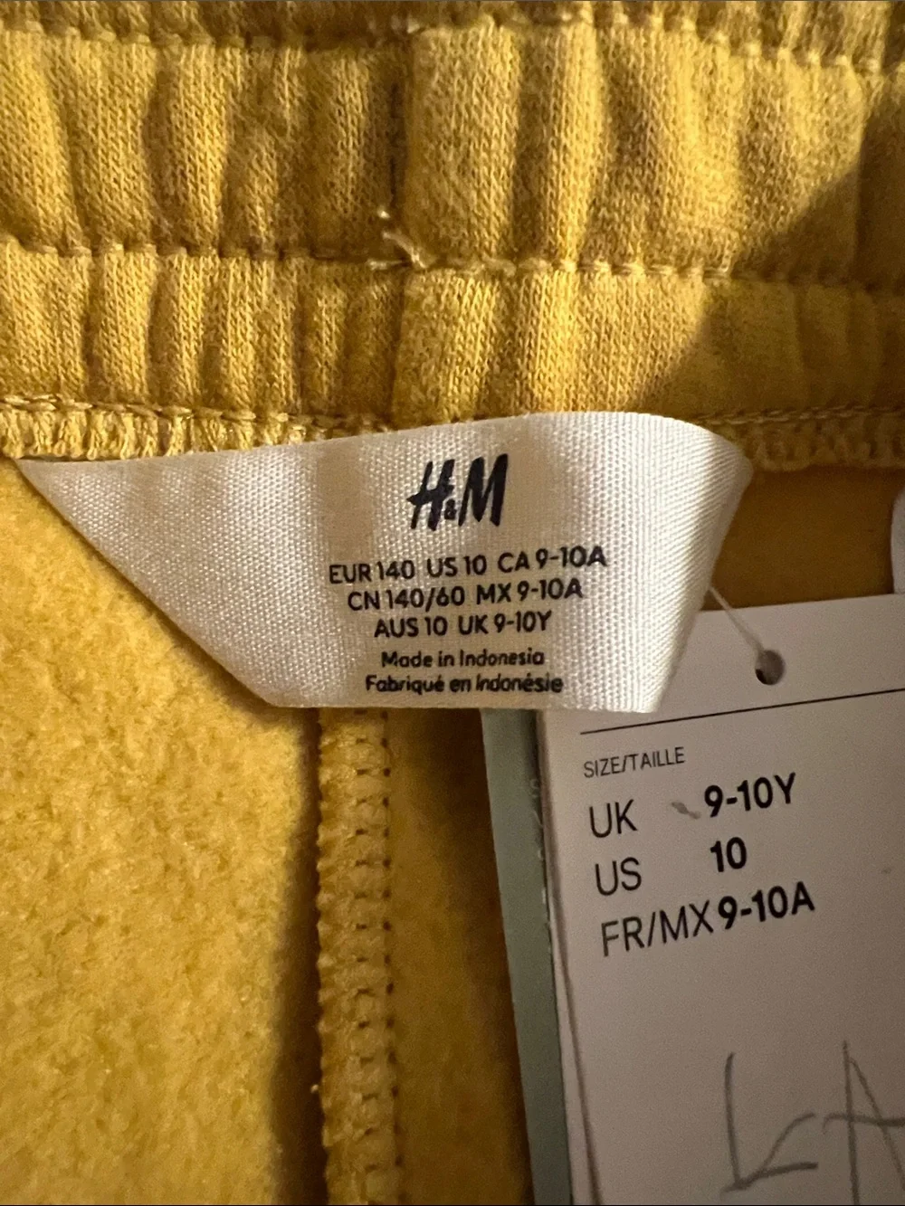 H&M soft mustard